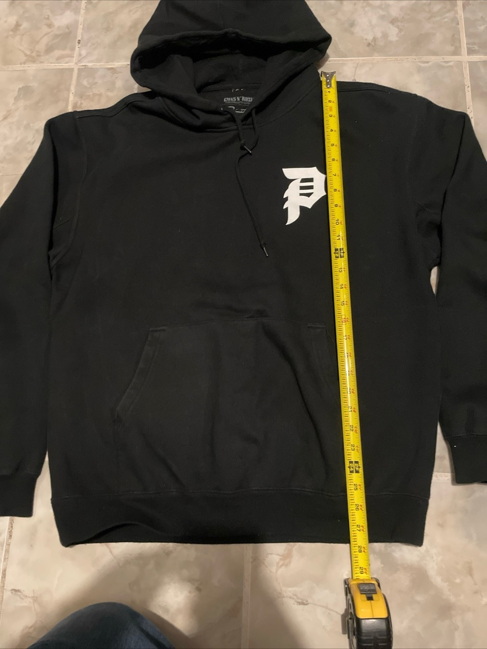 Primitive x Guns N’ Roses Cross Black Hoodie SZ L - Picture 6 of 9